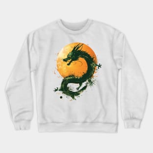 japanese dragon Crewneck Sweatshirt